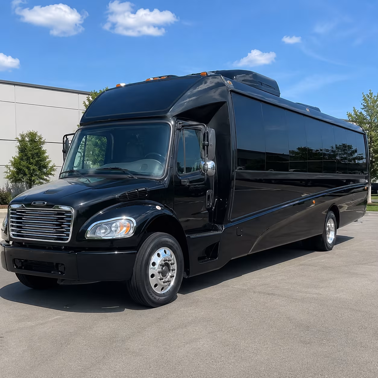 bloomington airport transportation onboard seating