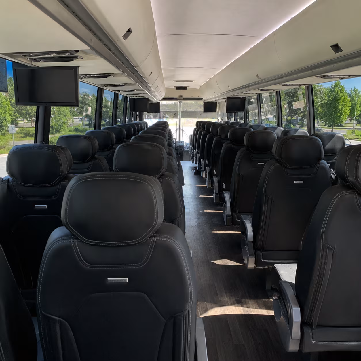 bloomington concert transportation onboard seating