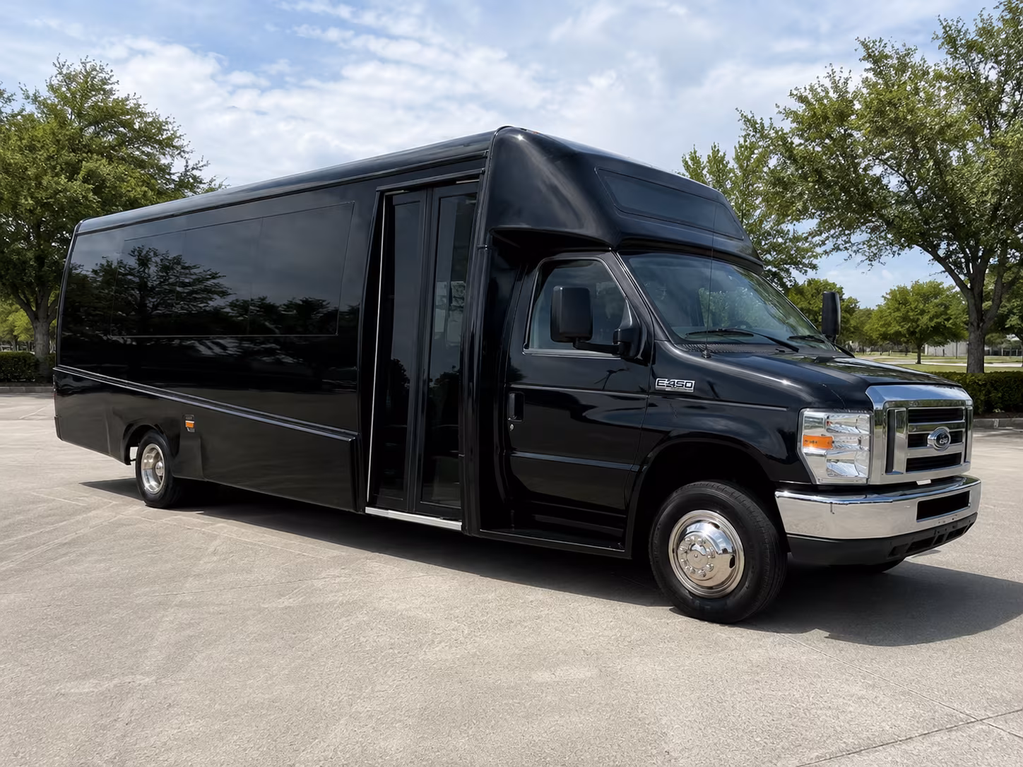 bloomington religious group transportation onboard seating
