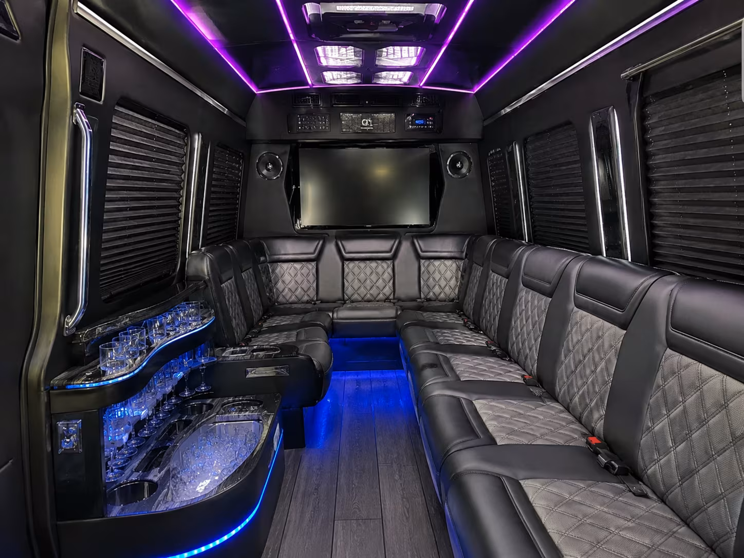 winter wedding transportation across bloomington and the twin cities